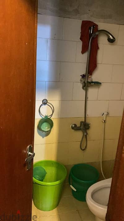 sharing room with attached bathroom available