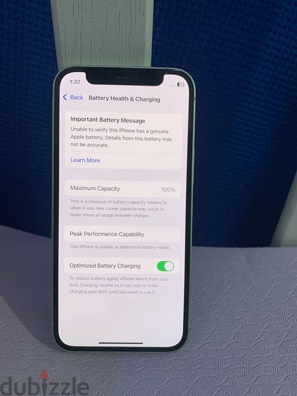 iPhone 12 mini 128gb battery 100% battery change only no more anything 6