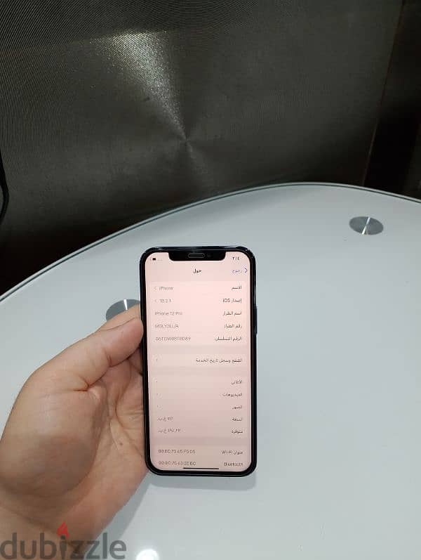 ايفون 12pro جيجا 512بطاريا 89% 5