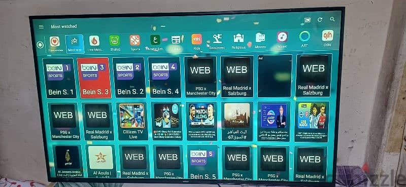 wansa android smart TV 65 inch 6