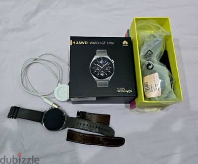 huawei gt3 pro watch an orginal sunglass. an 66w charger