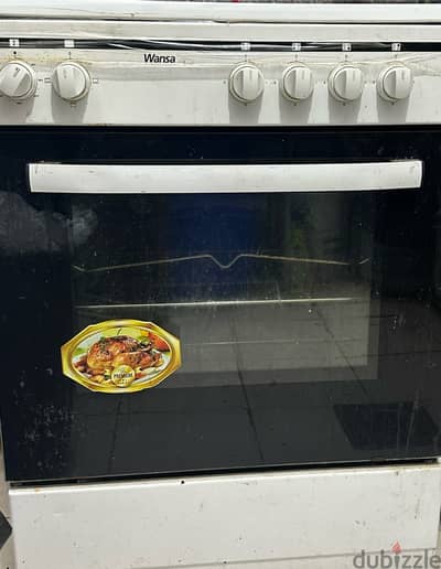 Electric stove with oven, Wansa