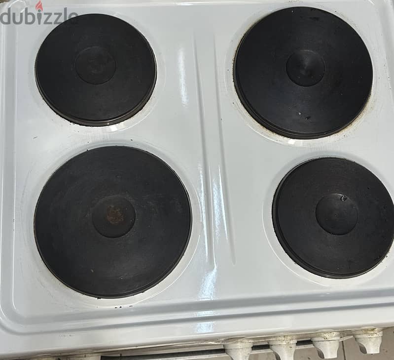 Electric stove with oven, Wansa 2