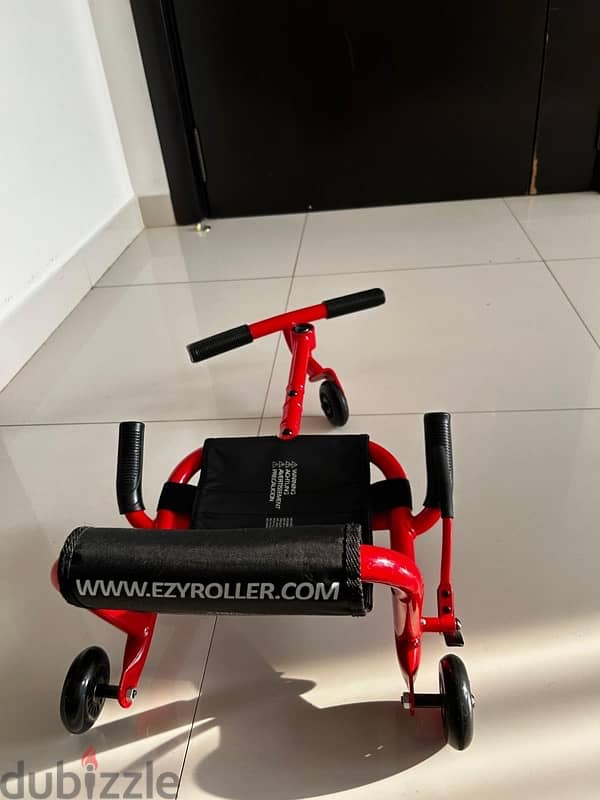 Ezy roller ride-on mini, red color 3