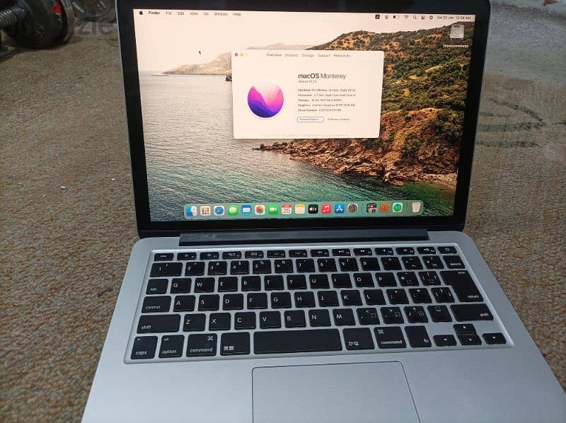 macbook pro (16 ram ) ( 256 gb ) 2015 modal 1