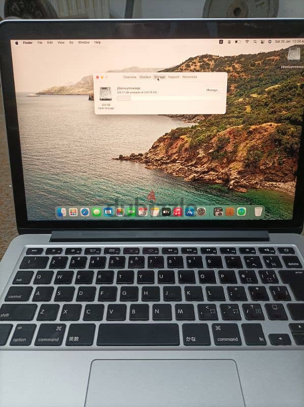 macbook pro (16 ram ) ( 256 gb ) 2015 modal 2