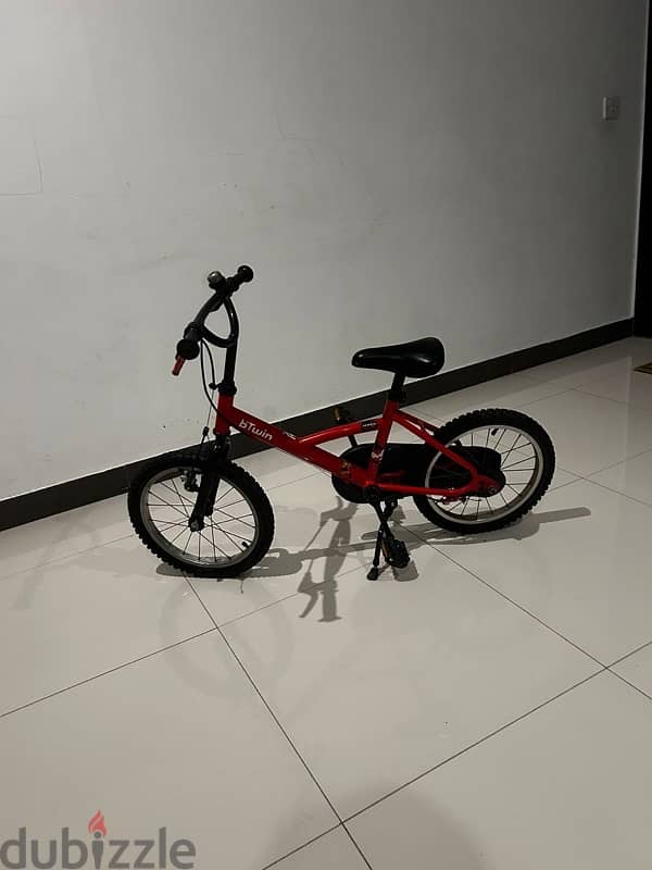 16” BTwin kids bike, red 3