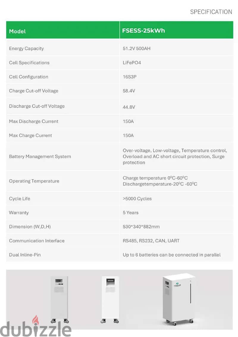 LITHIUM ION BATTERY, SOLAR BATTERY 1