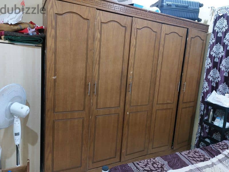 wooden family wardrobe 0