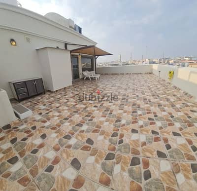 very nice clean furnished flat with a private terrace in Sabah Alsalem