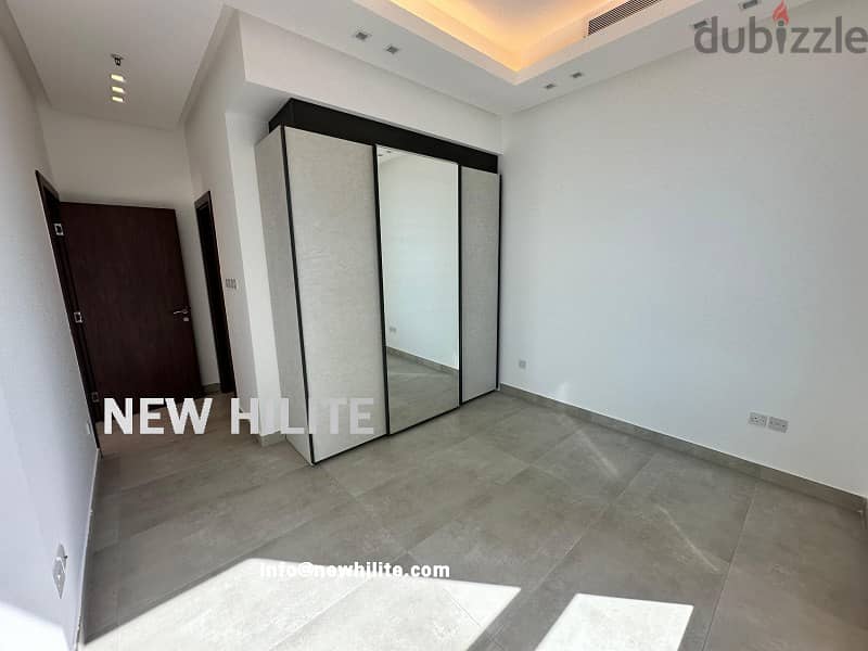 Semi furnished one bedroom apartment for rent in Salmiya 9