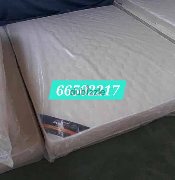 Brand new medicated mattress and bed frame pillows for sale with deliv 8