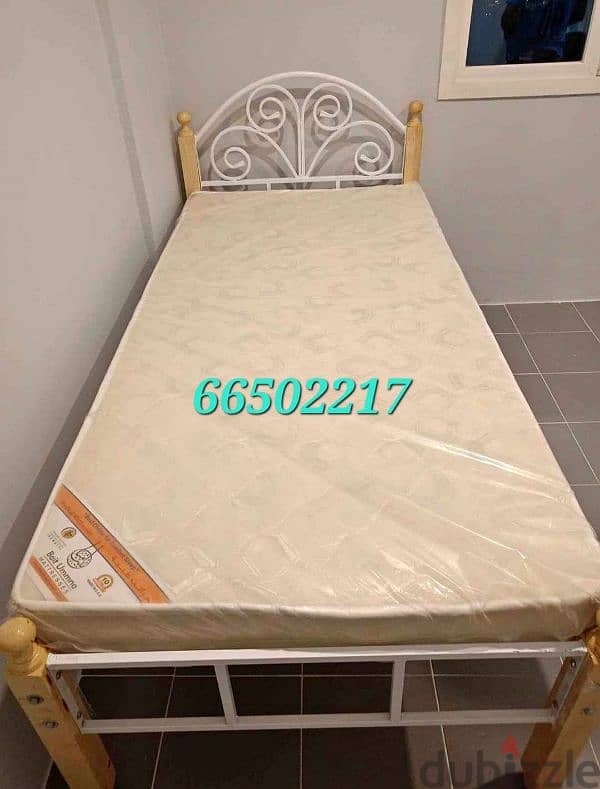 Brand new medicated mattress and bed frame pillows for sale with deliv 11