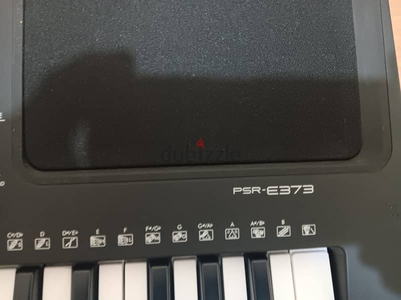 YAMAHA PSR E 373 Musical Keyboard (little used, like new) for sale 2