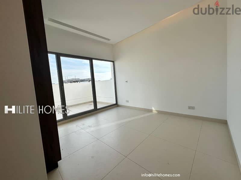 THREE BEDROOM ROOF TOP FLOOR FOR RENT IN AL MASSAYEL 5