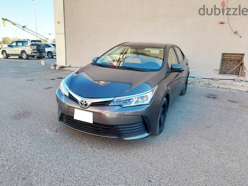 Used Cars Corolla 2018 installments 1