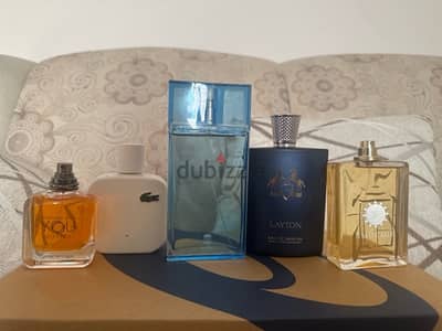 5 perfumes full