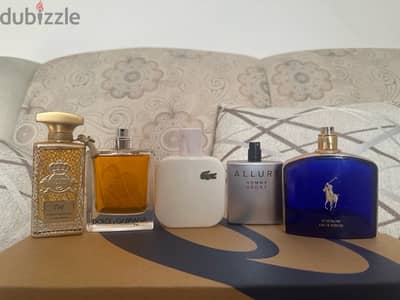 5 full perfumes