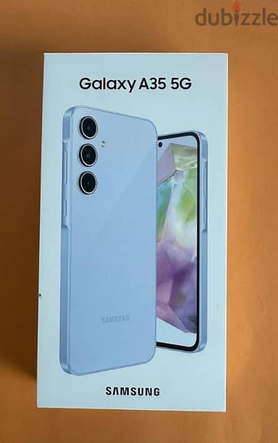 Samsung Galaxy A35 with 8gb ram 128gb memory sealed  box pack