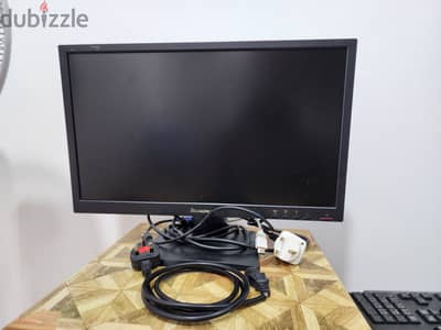 Lenovo monitor 19.5, good working condition for sale