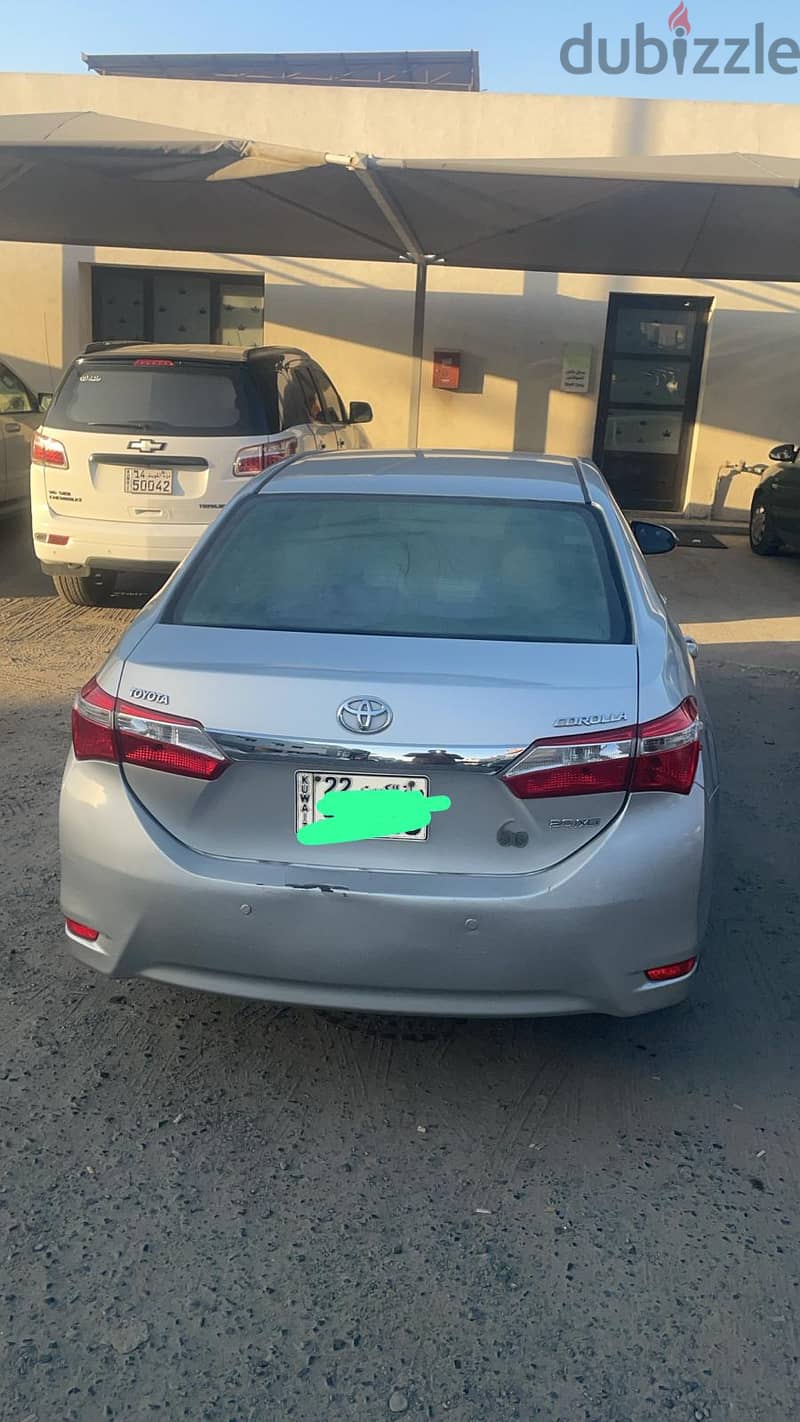 Toyota Corolla 2014 XLI 2000 CC 2