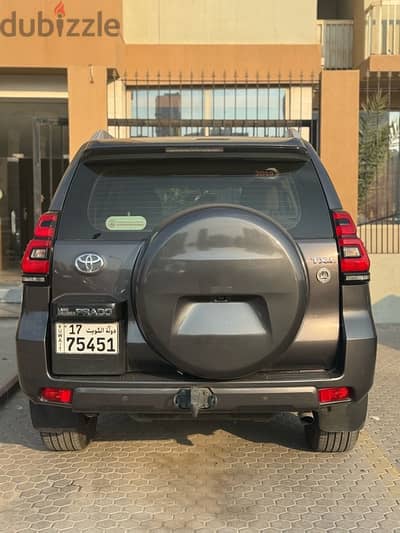 Toyota Prado 2019 TXL-2 with sunroof and Alsayer service