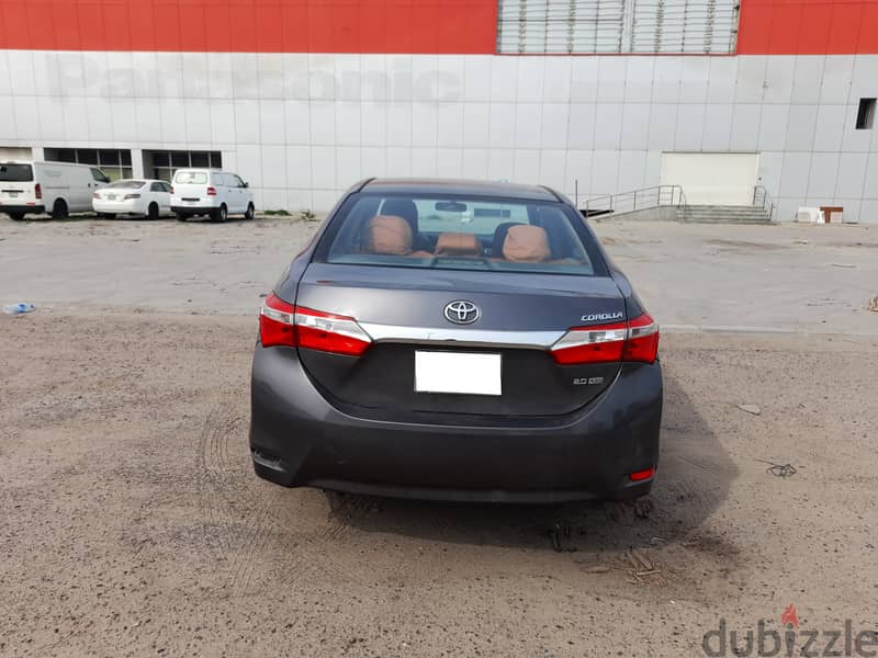 Used Toyota  Corolla 2015 Monthly installments 5