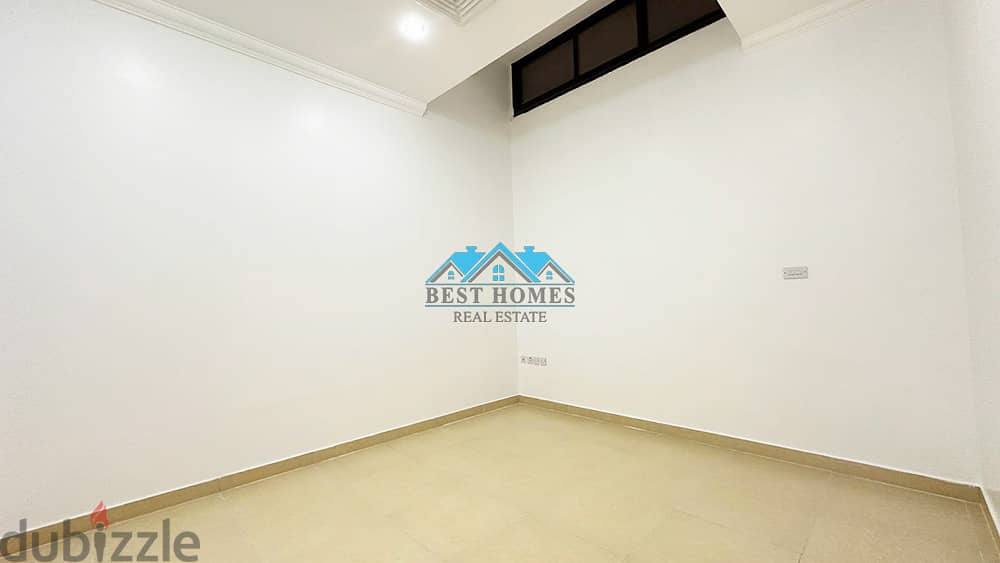 4 Bedrooms Basement Floor in Abu Fatira 3