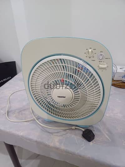 geepas table fan