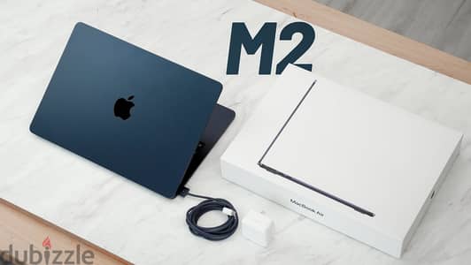 للبيع ماك بوك ايرام2 MacBook Air 13 INCH M2/256GB SSD 8GB RAM بالكرتون