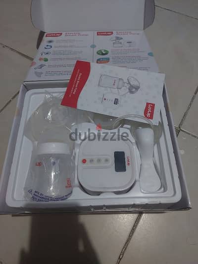 luvlap electric  breast pump and manual both