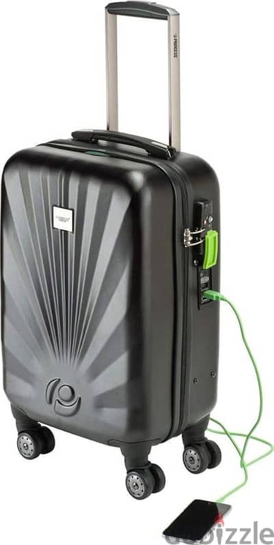 Luggage with Built in Charger