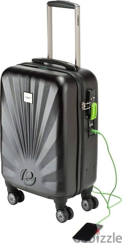 Luggage with Built in Charger 0