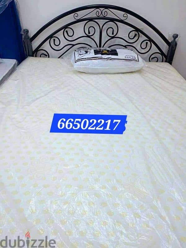 Brand new medicated mattress and bed frame pillows for sale with deliv 16