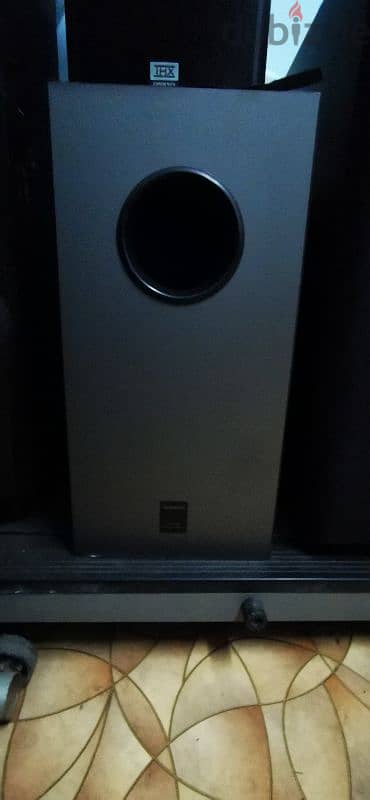 onkyo power  subwoofer 8inch 1