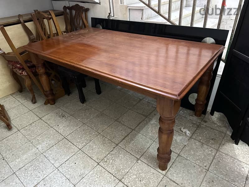 dining table 6 seater 7