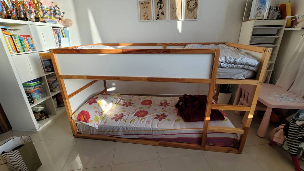 Ikea Kids bunk bed and mattress for sale 1