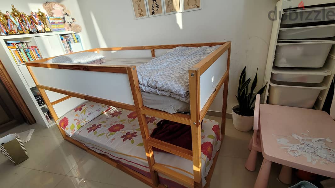 Ikea Kids bunk bed and mattress for sale 2