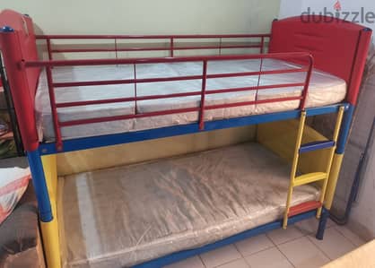 ikea bunkbed with mattress for sale