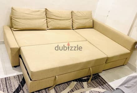 IKEA Sofabed for sale Abbasiya. . Urgent Sale. . !!