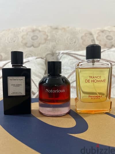 3 lightly used perfumes