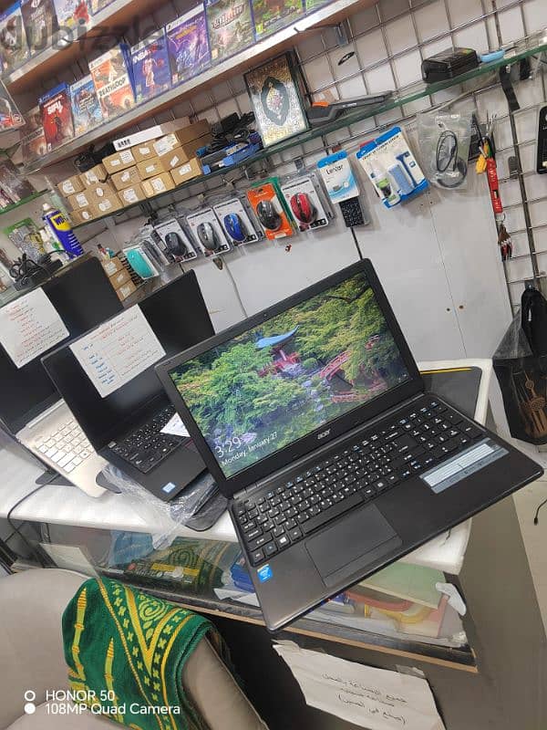 Acer aspir E1 572 core i5 5 generation Ram 8 Hard 750 أيسر جيل خامس 1