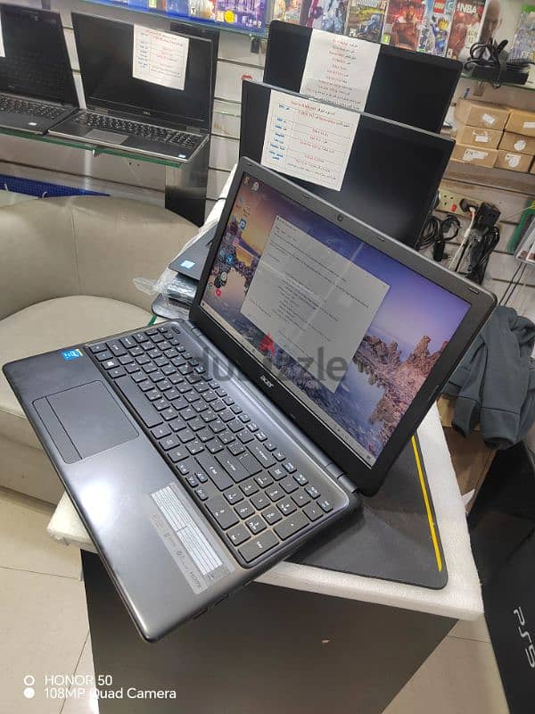 Acer aspir E1 572 core i5 5 generation Ram 8 Hard 750 أيسر جيل خامس 2