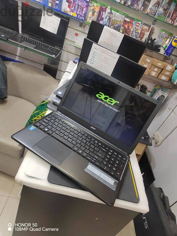 Acer aspir E1 572 core i5 5 generation Ram 8 Hard 750 أيسر جيل خامس 7