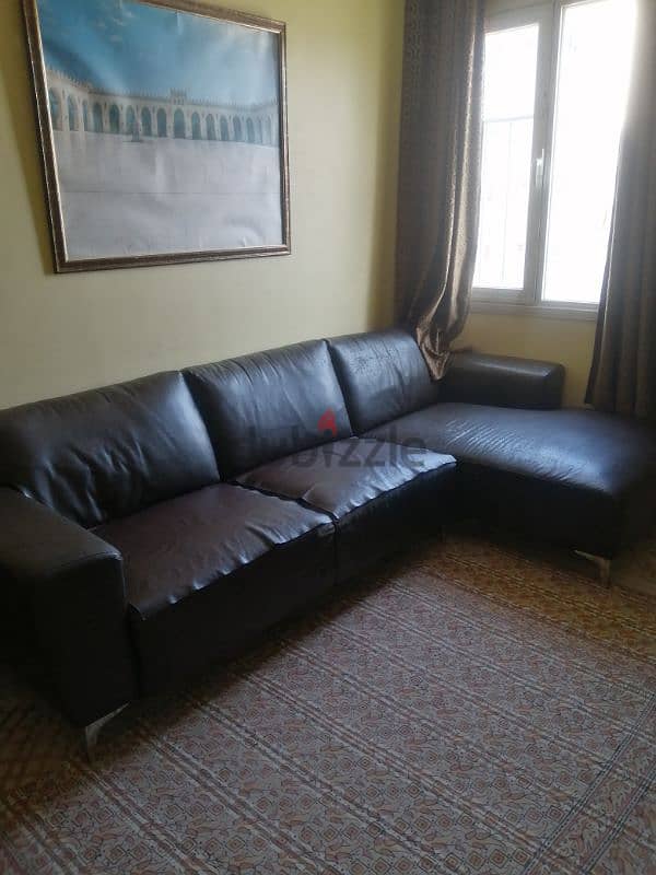 L shape 3 seater sofa 1