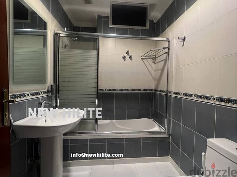 Three Bedroom apartment with private pool for rent in Salwa 6