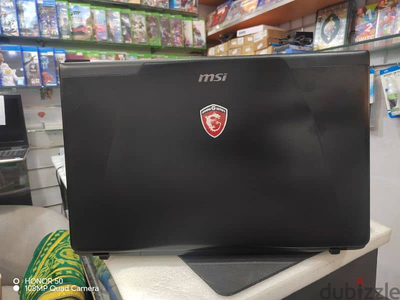 Msi Ge60 gaming core i7 HQ 5 generation Ram 16 ddr4 2 Hard ssd  gtx 2g 6