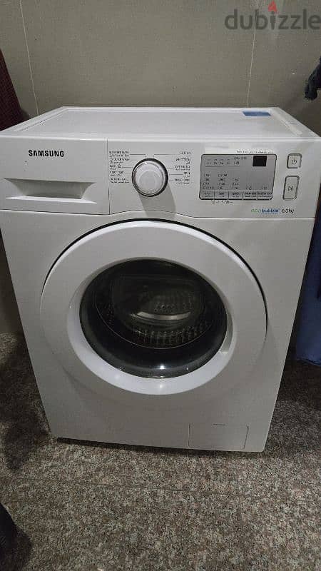 SAMSUNG 6KG WASHING MACHINE 0