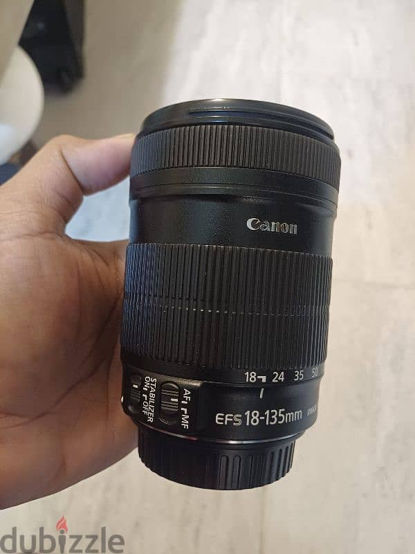 Canon lens Image stabilizer EF-S 18-135 3