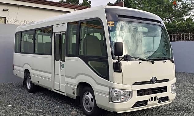 Toyota Coaster 2022 Bus For Rent 1